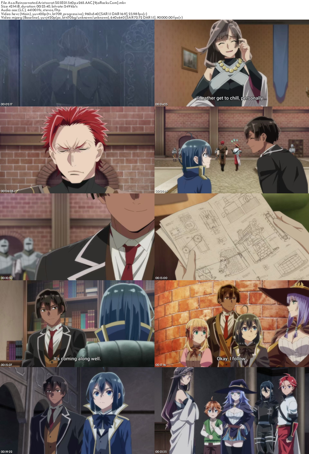 As a Reincarnated Aristocrat, I'll Use My Appraisal Skill to Rise in the World (2024 Anime Series) Season 3 Screenshot 1